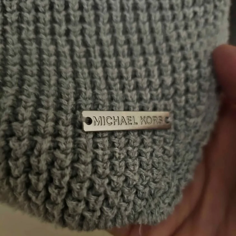 Michael Kors Sweater M Gray Cowl Neck